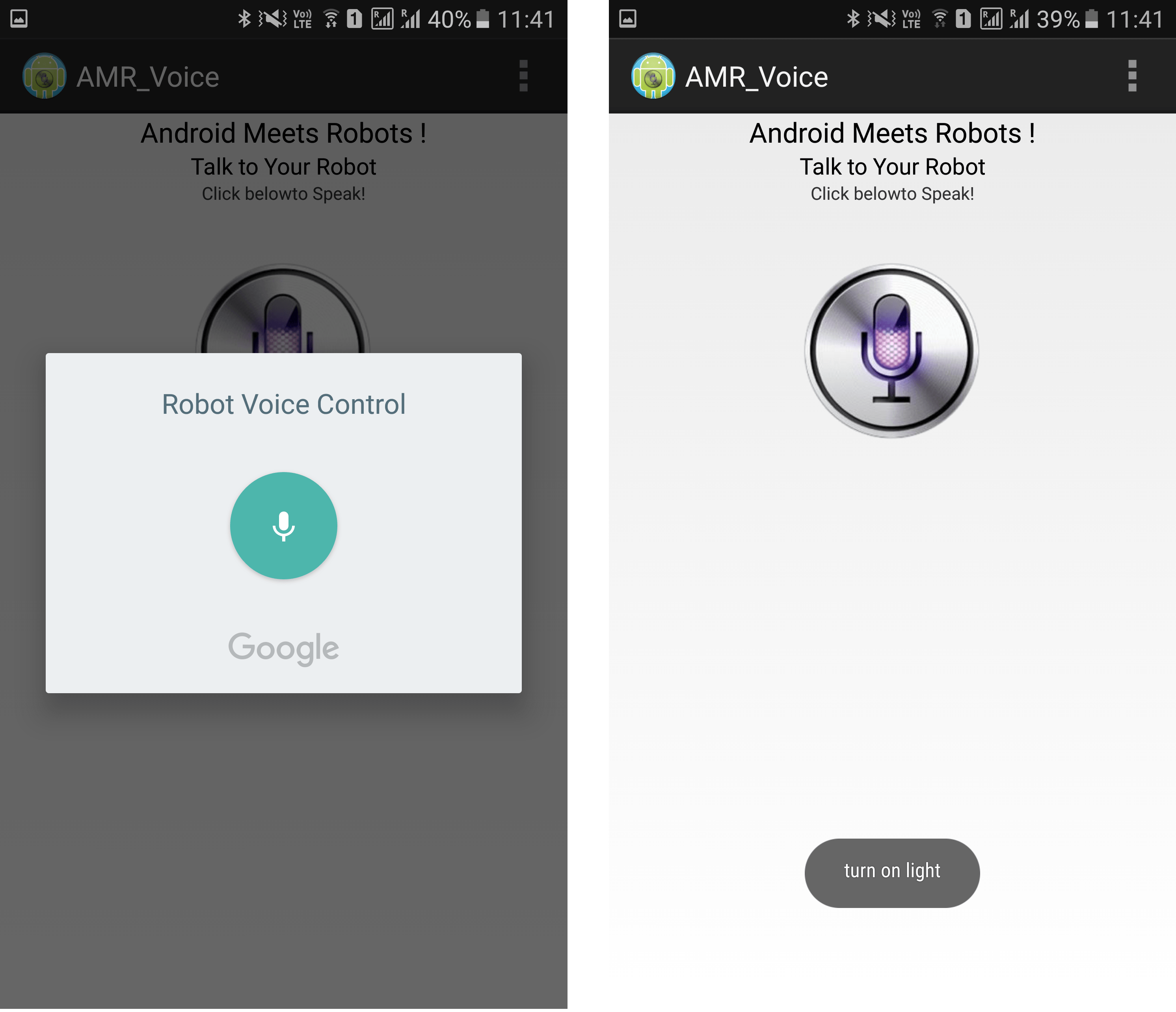 Google Voice Android-App Logo - Voice Activated Home Automation