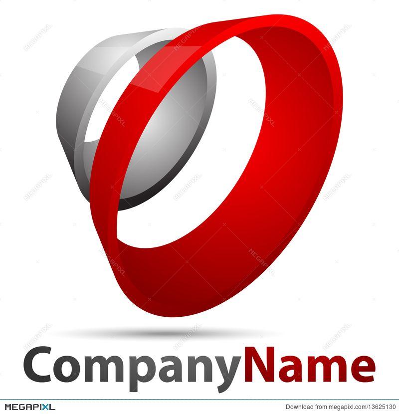 Red Cone Logo - Cone Logo Illustration 13625130 - Megapixl