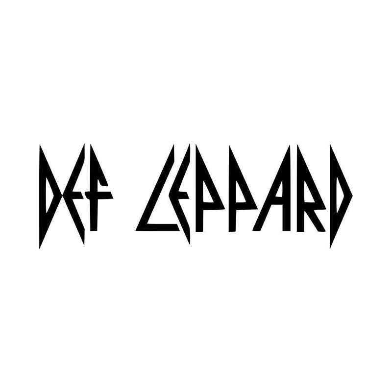 Def Leppard Logo - Def Leppard Logo Vinyl Decal Sticker