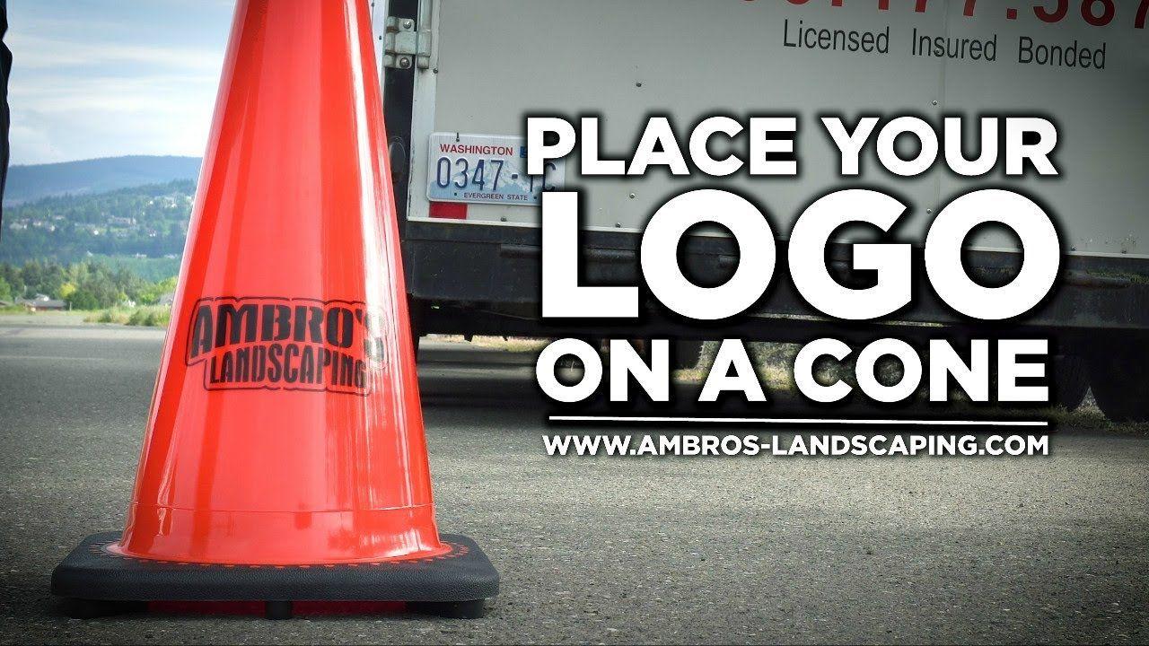 Red Cone Logo - Get Your Logo On A Safety Cone and Vest!. Traffic Safety Store