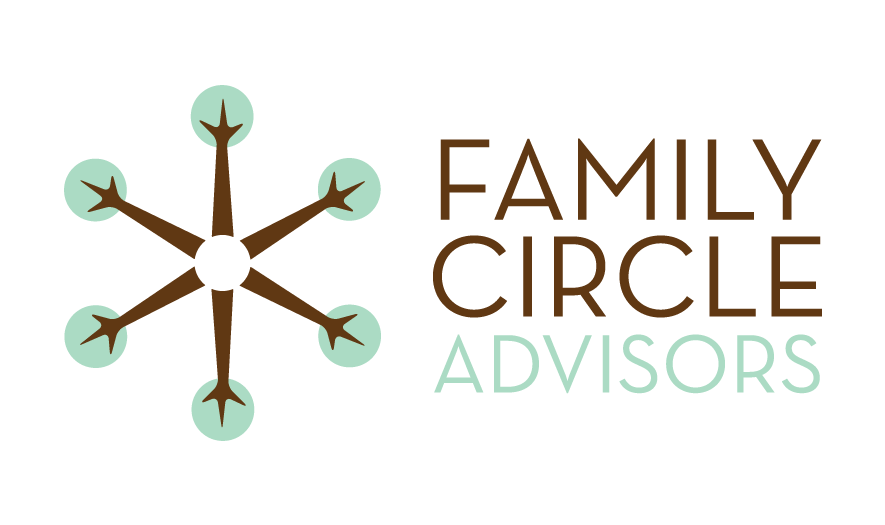 Family Circle Logo - Family Circle Advisors — Rob Williams Design
