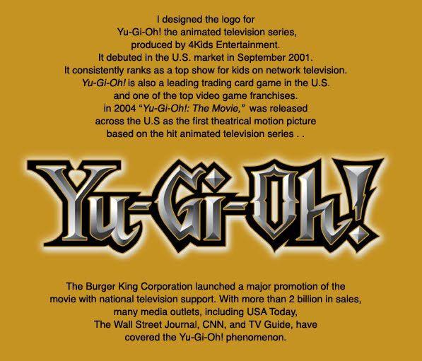 Yu-Gi-Oh! Logo - Mark Allen Design Blog: YU-GI-OH! LOGO