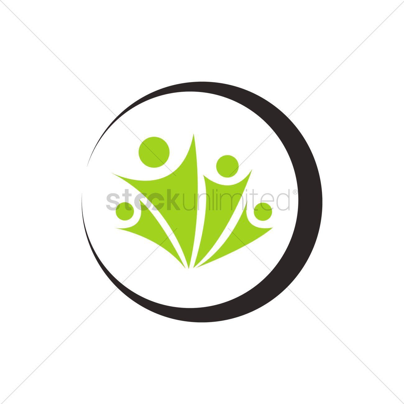 Family Circle Logo - Family circle logo Vector Image