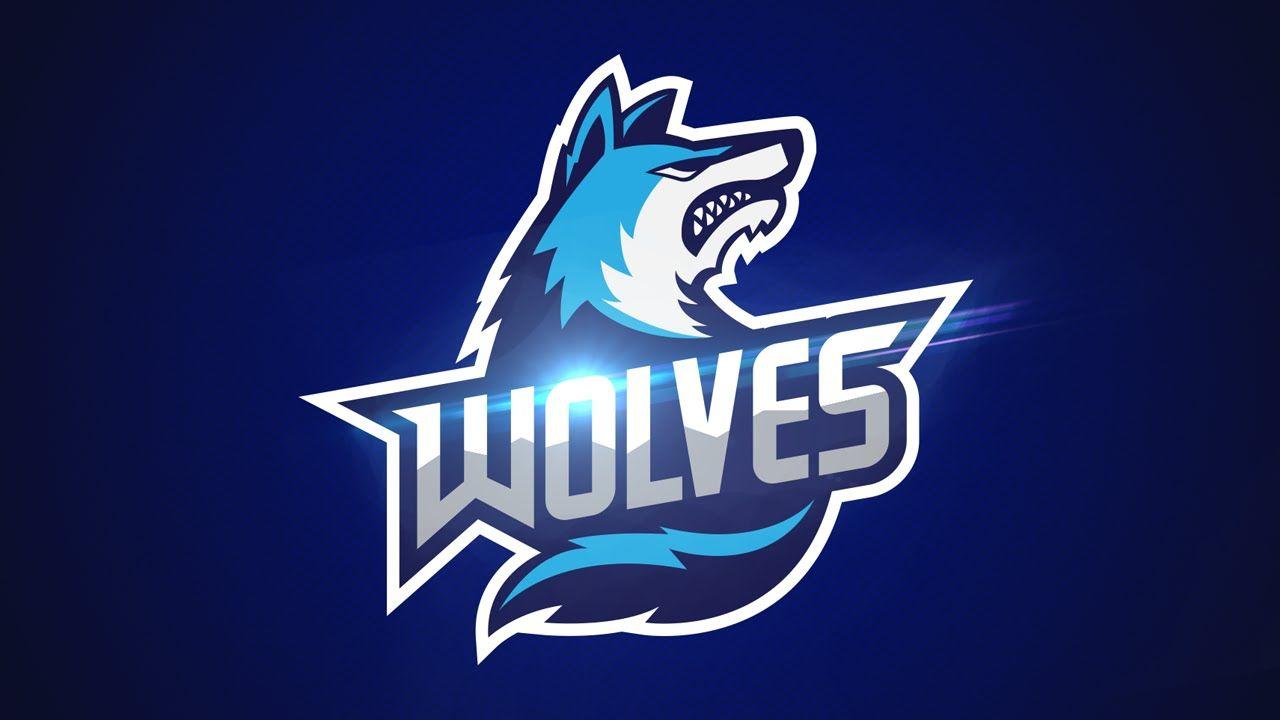 Wolf Sports Logo - Adobe Illustrator CC Tutorial: Design E Sports/Sports Logo for Your ...