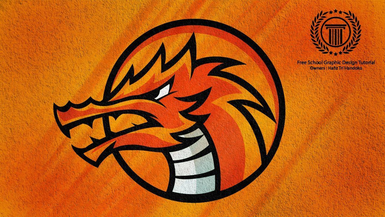 CC Team Logo - Dragon Sports Team Logo Design Tutorial / How to Design eSports Logo ...