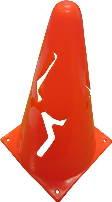 Red Cone Logo - Collapsible Football Cone Markers in Red or Yellow. Homegames