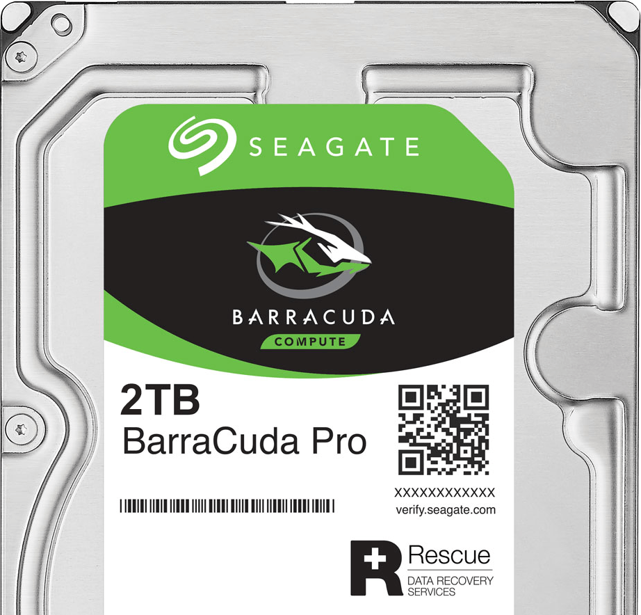 Seagate Barracuda Logo - Seagate 2TB BarraCuda Pro 3.5