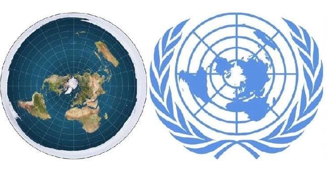 United Nations Flat Earth Logo - Flat Earth: Why theory has had a resurgence
