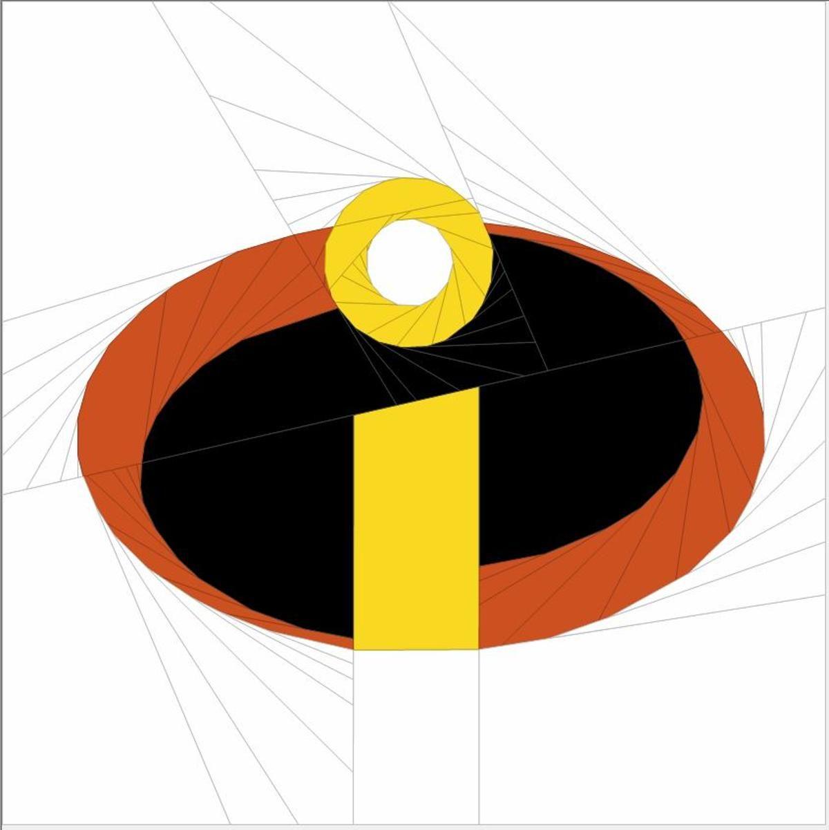 Craftsy Logo - Incredibles Logo FPP by QuiltGenius | QuiltGenius Designs ...