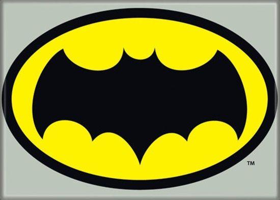 Bat Logo - Batman 1960's TV Series Bat Logo Image Refrigerator Magnet