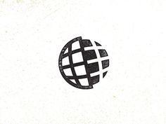 Flat Globe Logo - Best ilc logo image. Globe logo, Brand design, Branding design