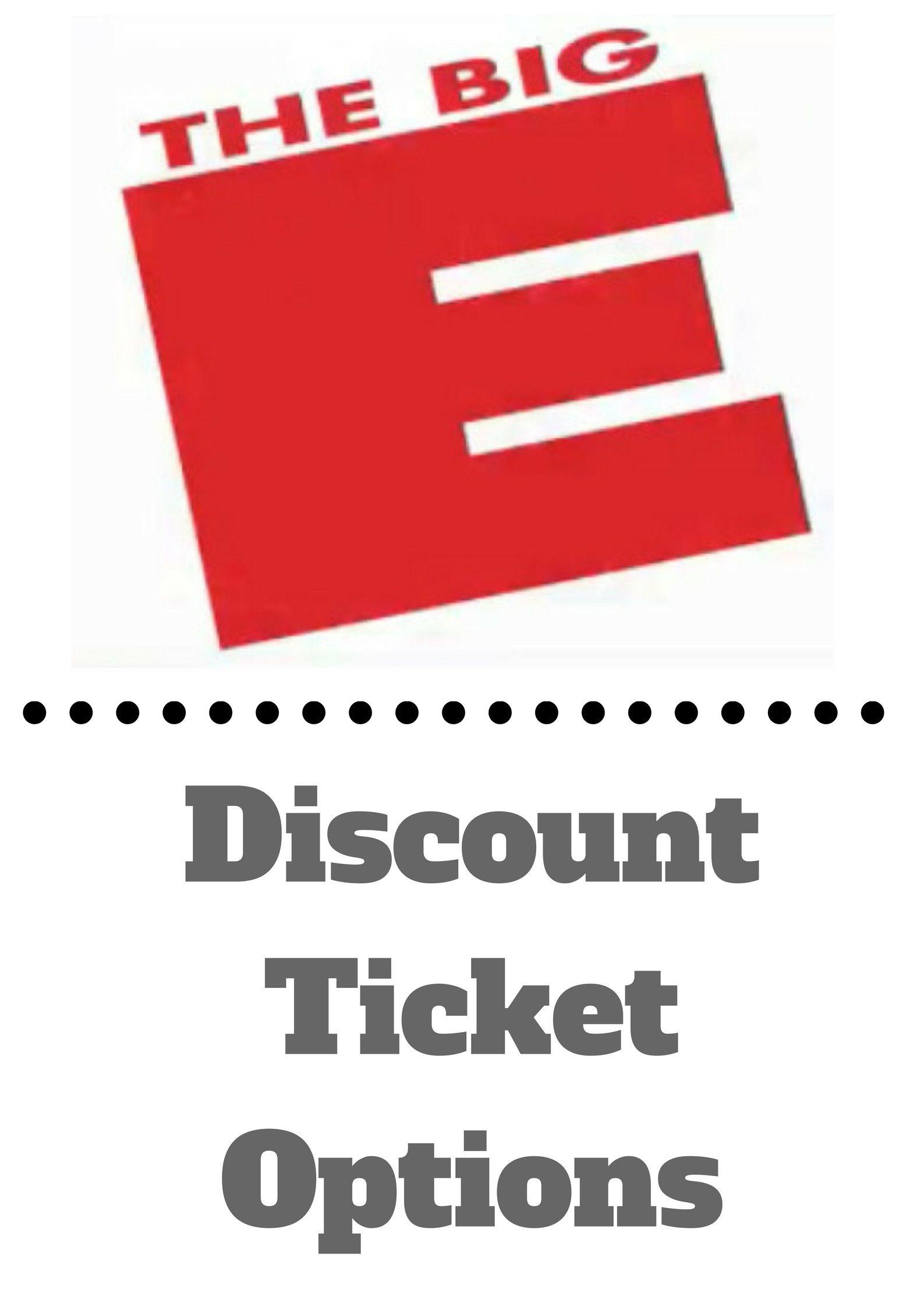 Big E Logo - Discount Tickets to The Big E