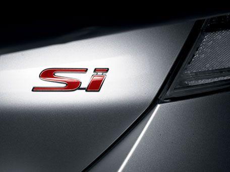 Honda Si Logo - 2008 Honda Civic Si Exterior Features