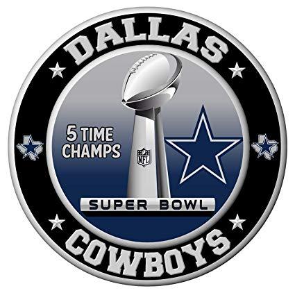 Dallas Cowboys Logo - Amazon.com : Dallas Cowboys Super Bowl Championship Sticker NFL ...