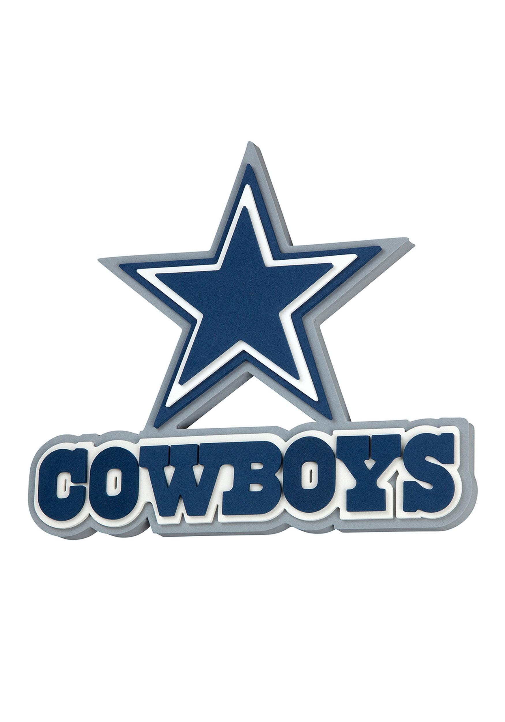 Dallas Cowboys Logo - Dallas Cowboys NFL Logo Foam Sign