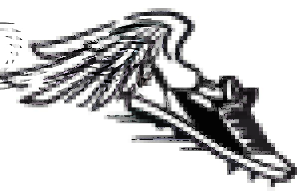 Running Shoe with Wings Logo - Running Shoes, Haste, Wings, Annexes, Speed, Sports, Sneaker