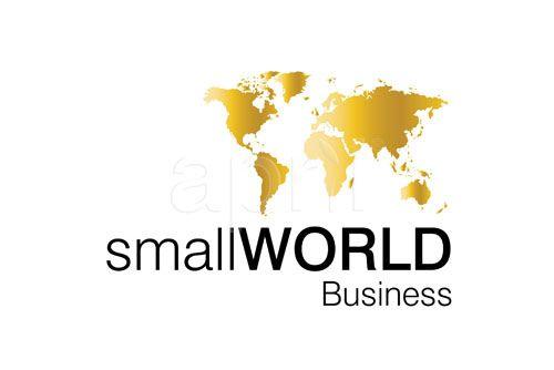 World Business Logo - Small World Business Logo. Small World Business logo for sm