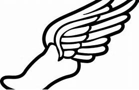 Running Shoe with Wings Logo - Cross Country Shoe Wings Logo | ialoveni.info
