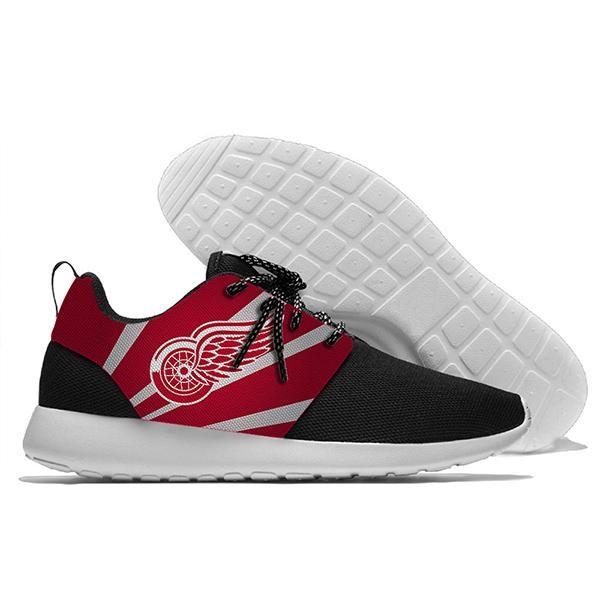 Running Shoe with Wings Logo - 2019 2018 Running Shoes National Hockey League Detroit Red Wings ...