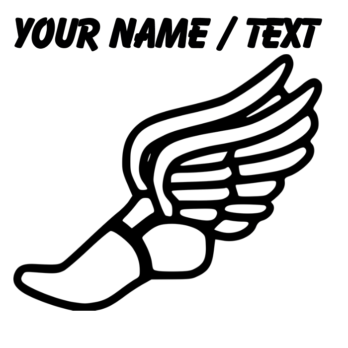 Running Shoe with Wings Logo - Running shoe with wings result: 40 clipart for Running
