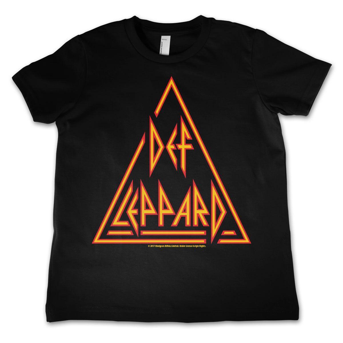 Def Leppard Logo - Amazon.com: Def Leppard Logo Unisex Official Kids T Shirts Ages 3-12 ...
