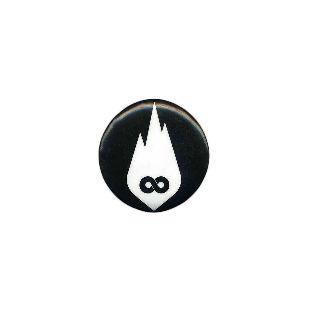 Thousand Foot Krutch Logo - White Infinity Flame Logo Black : TFK0 : Thousand Foot Krutch