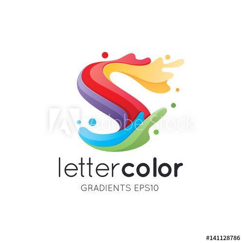 Colorful S Logo - Colorful Letter S Logo Template - Buy this stock vector and explore ...