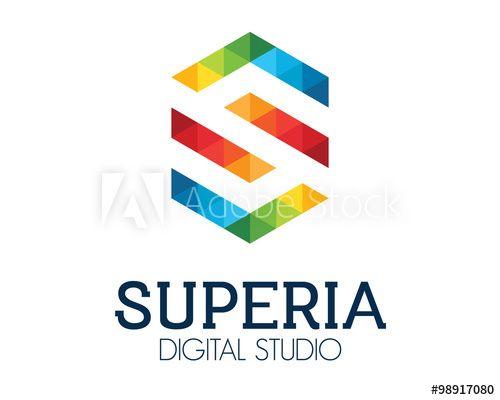 Colorful S Logo - Letter S logo design vector. Colorful letter letter S logo design ...