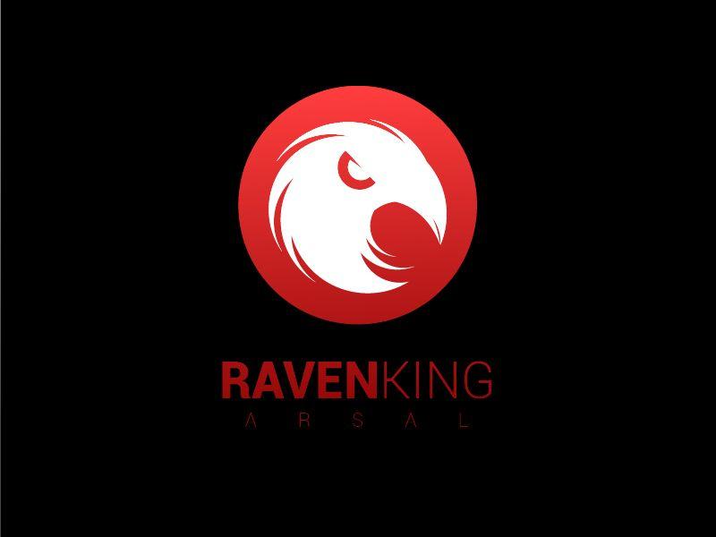 Red Raven Logo - Raven King Logo by Aqil Jamshad | Dribbble | Dribbble