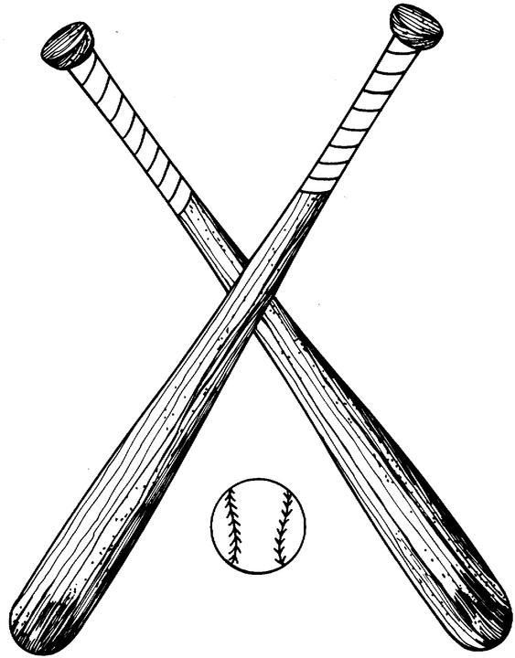 Crossed Bat Ball Logo - Free Pictures Of Baseball Bats, Download Free Clip Art, Free Clip ...