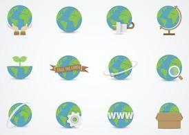 Flat Globe Logo - Free Flat Globe Logo Icon Vector | free icon packs | UI Download