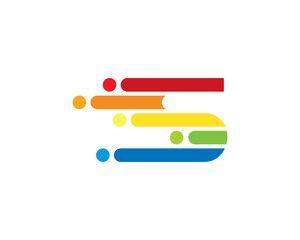 Colorful S Logo - logo S