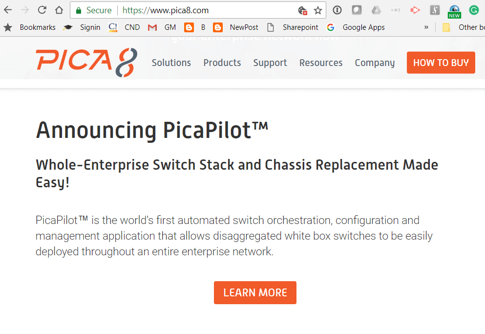 White Box with Orange B Logo - Pica8 launches orchestration software for White Box switches
