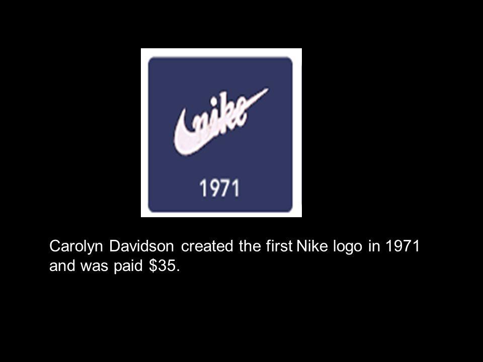 First Nike Logo - THE POWER A logo helps establish the name and define the character