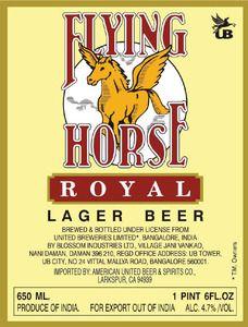 Flying Horse Beer Logo - Flying Horse Royal / Can
