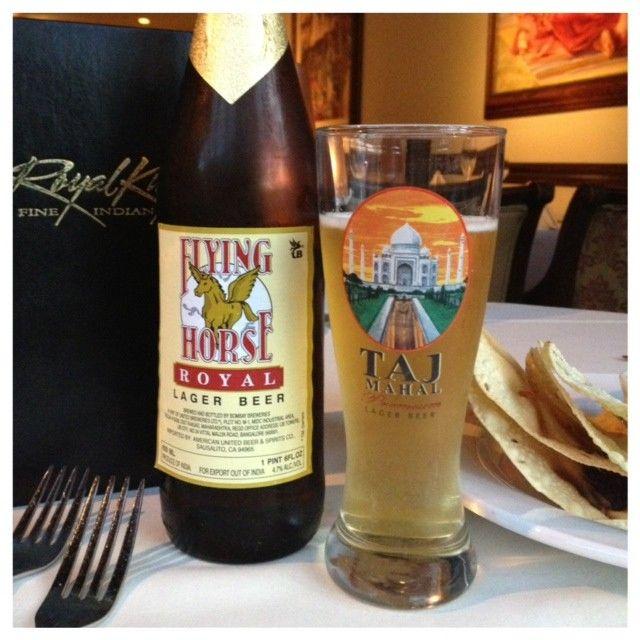 Flying Horse Beer Logo - Flying Horse Royal Lager Beer at Royal Khyber, Our Drink of the Week