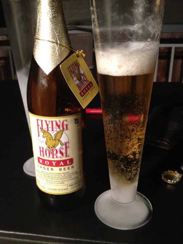 Flying Horse Beer Logo - Flying Horse Royal Lager | BrewGene