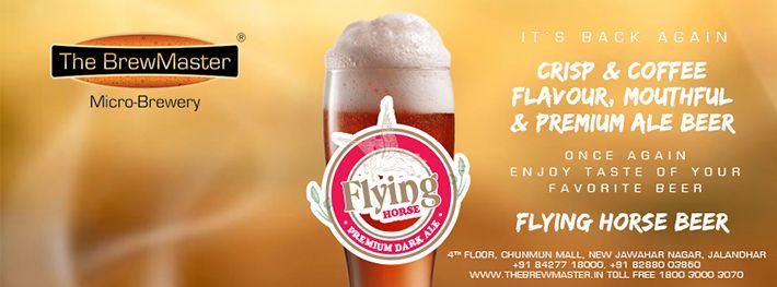 Flying Horse Beer Logo - Flying Horse Beer | TheBrewMaster Jalandhar