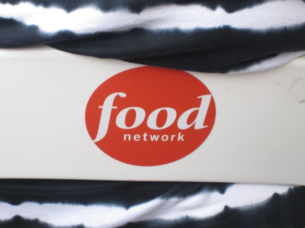 Food Network Logo - The Food Network logo was everywhere — including the back chairs ...