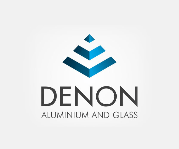 Aluminum Company Logo - denon-aluminium-and-glass-logo-design | LOGOS | Logos, Logo design ...
