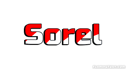 Sorel Logo - Canada Logo | Free Logo Design Tool from Flaming Text