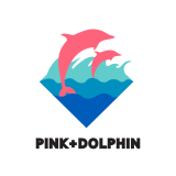 Pink Dolphin Logo - Pink Dolphin Clothing Logo