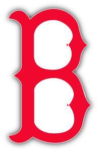 Boston Baseball Logo - Boston Red Sox MLB Baseball Logo Car Bumper Sticker Decal'', 5