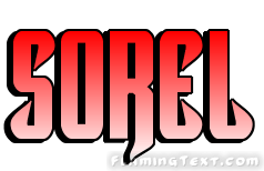 Sorel Logo - Canada Logo. Free Logo Design Tool from Flaming Text