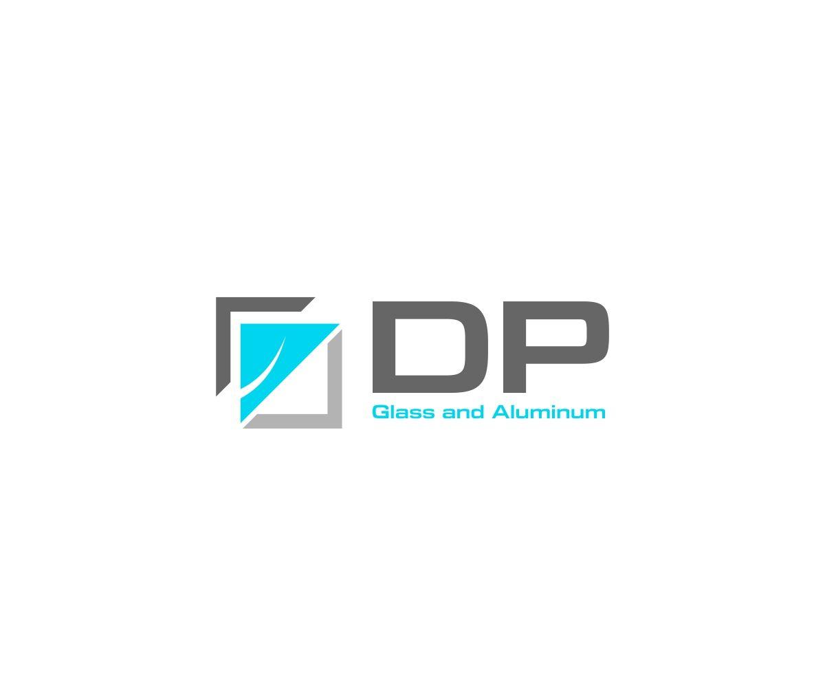 Aluminum Company Logo - Serious, Modern, Construction Company Logo Design for DP Glass