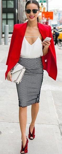 Red and White Fashion Logo - 70 Best Red and white outfits images | Cute outfits, Classy outfits ...