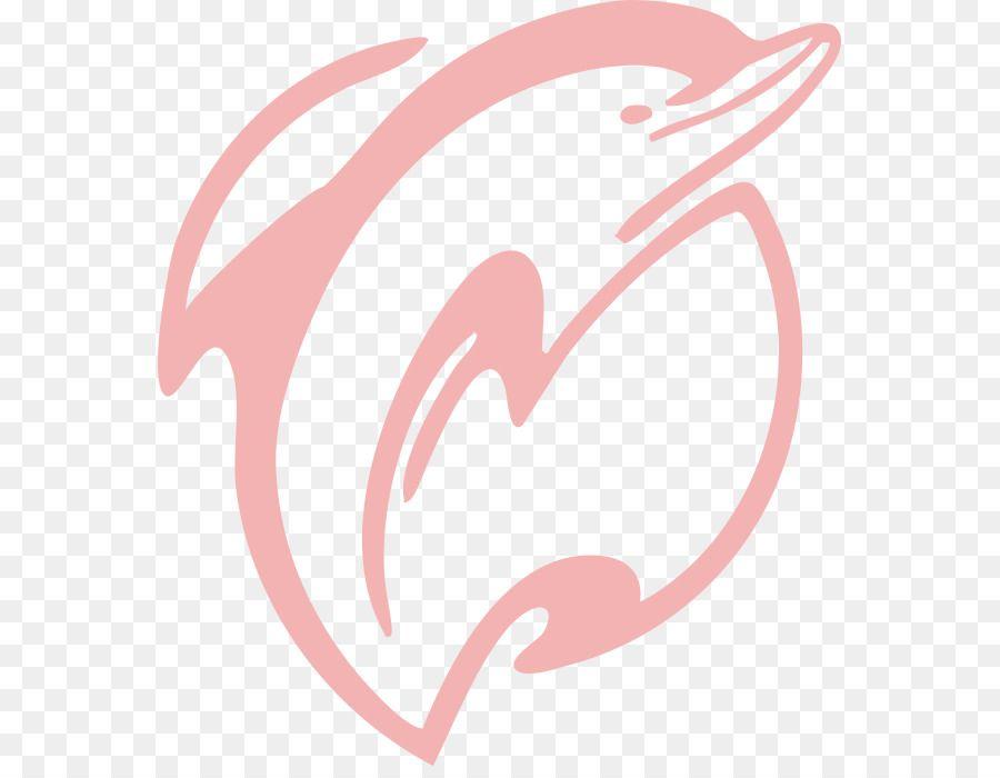 Pink Dolphin Logo - Pink Logo Clip art Dolphin png download
