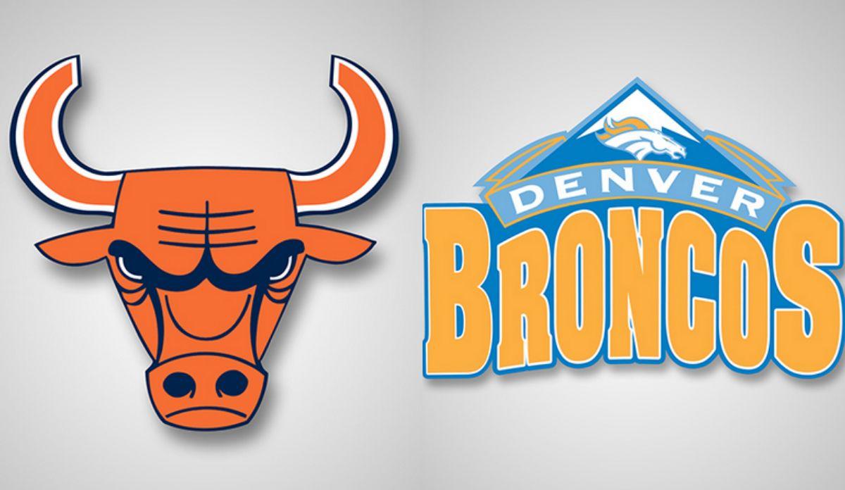 Cool NBA Logo - NFL NBA Logo Mashups Are So Cool You'll Want To Dunk A Touchdown