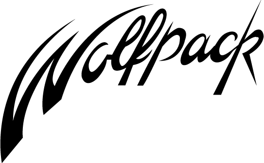 Cool Wolf Pack Logo - North Carolina State Wolfpack Wordmark Logo - NCAA Division I (n-r ...