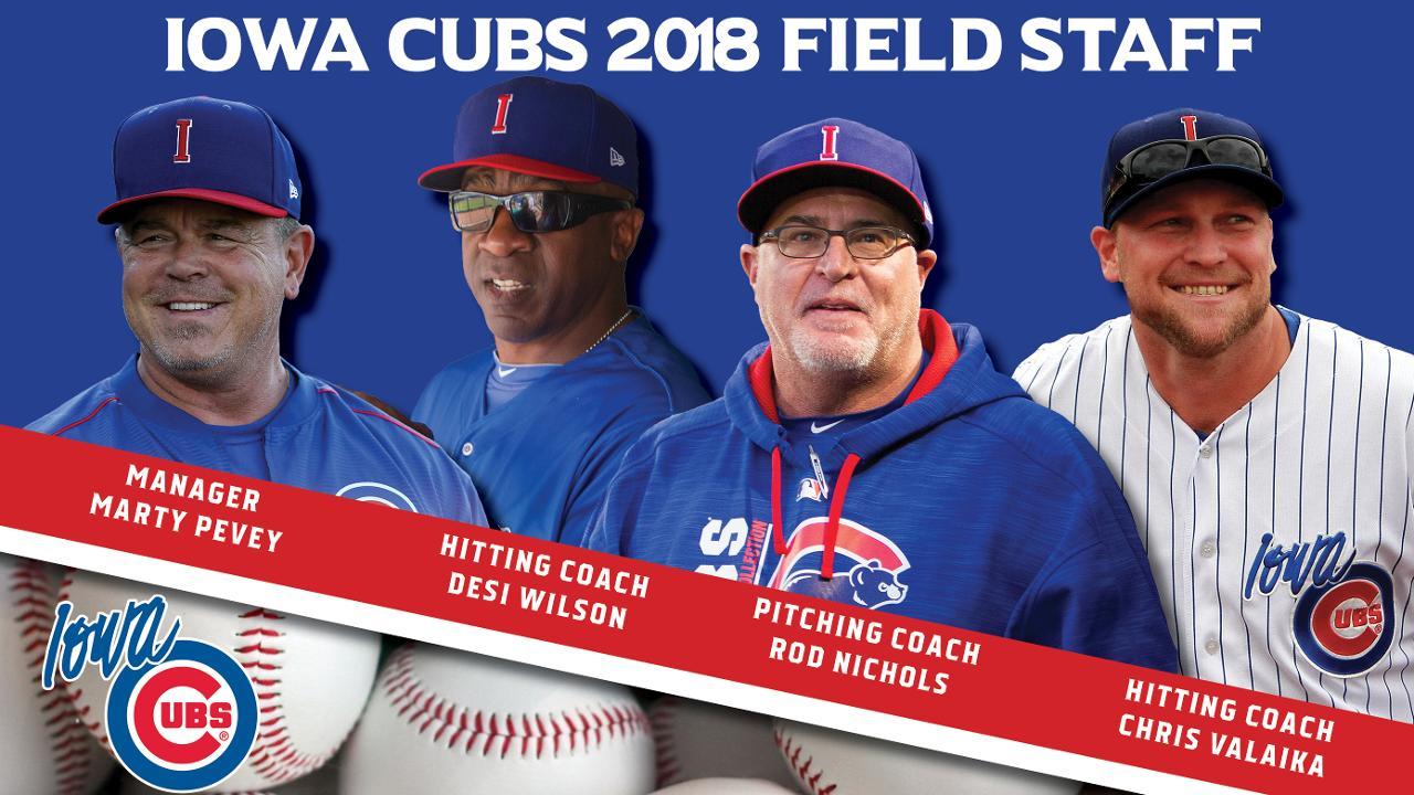 Iowa Cubs Logo - Pevey To Lead I-Cubs in 2018 | Iowa Cubs News